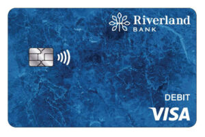 New Riverland bank card look